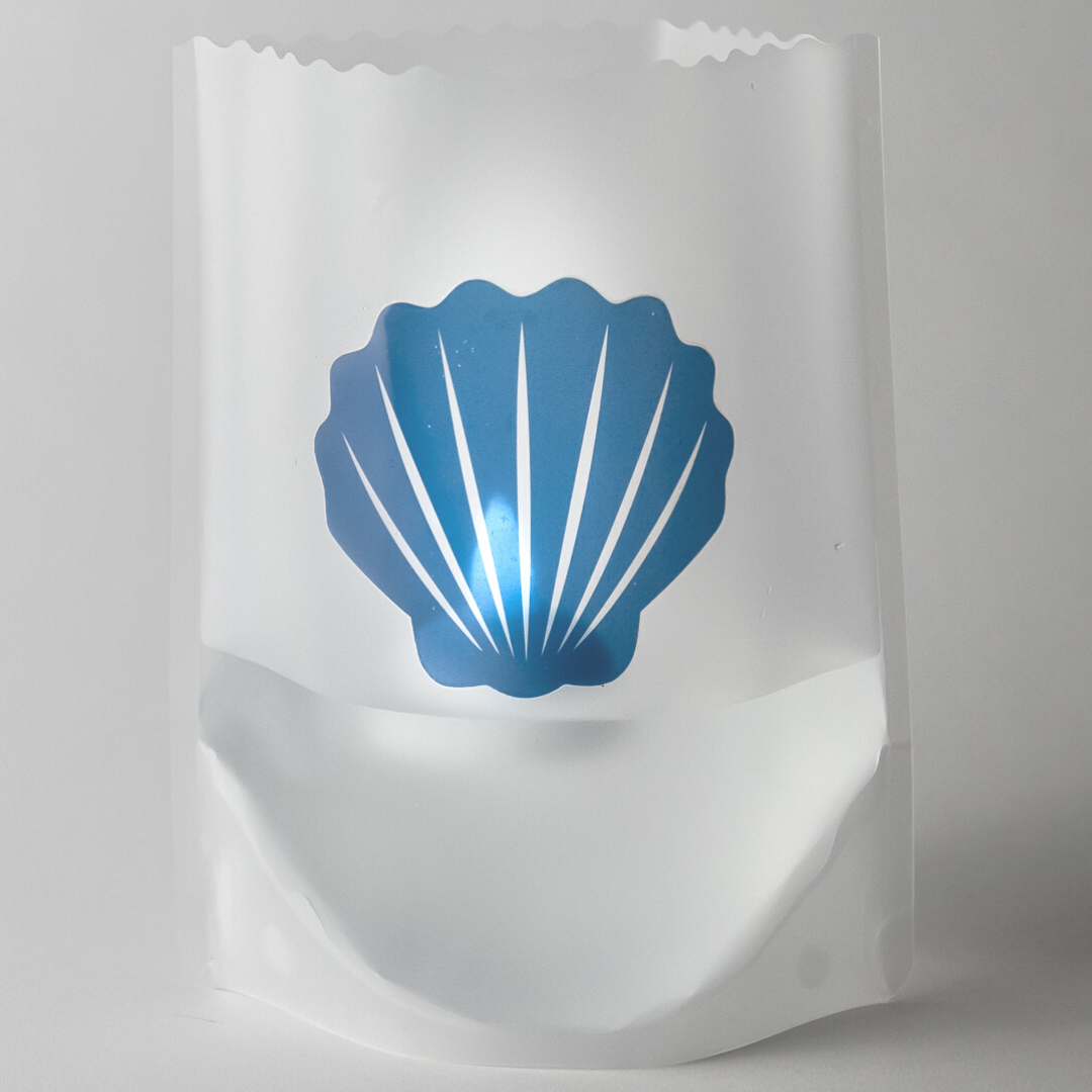 SEASHELL Luminaries, Set of 4