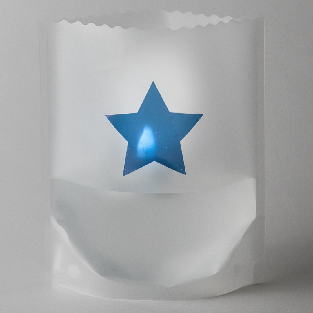 STAR Luminaries, Set of 4, Pick Your Color
