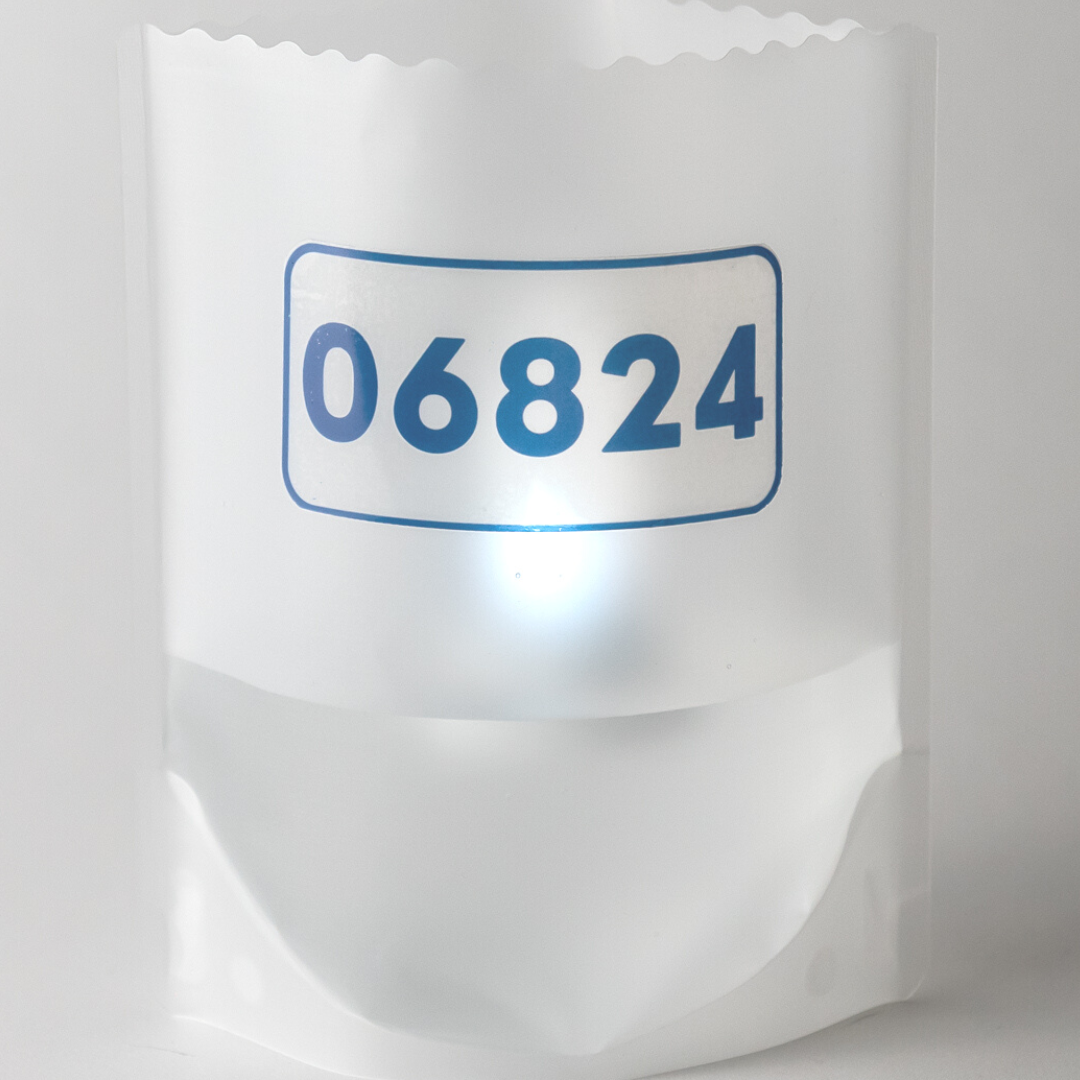 PERSONALIZED Zip Code Luminaries