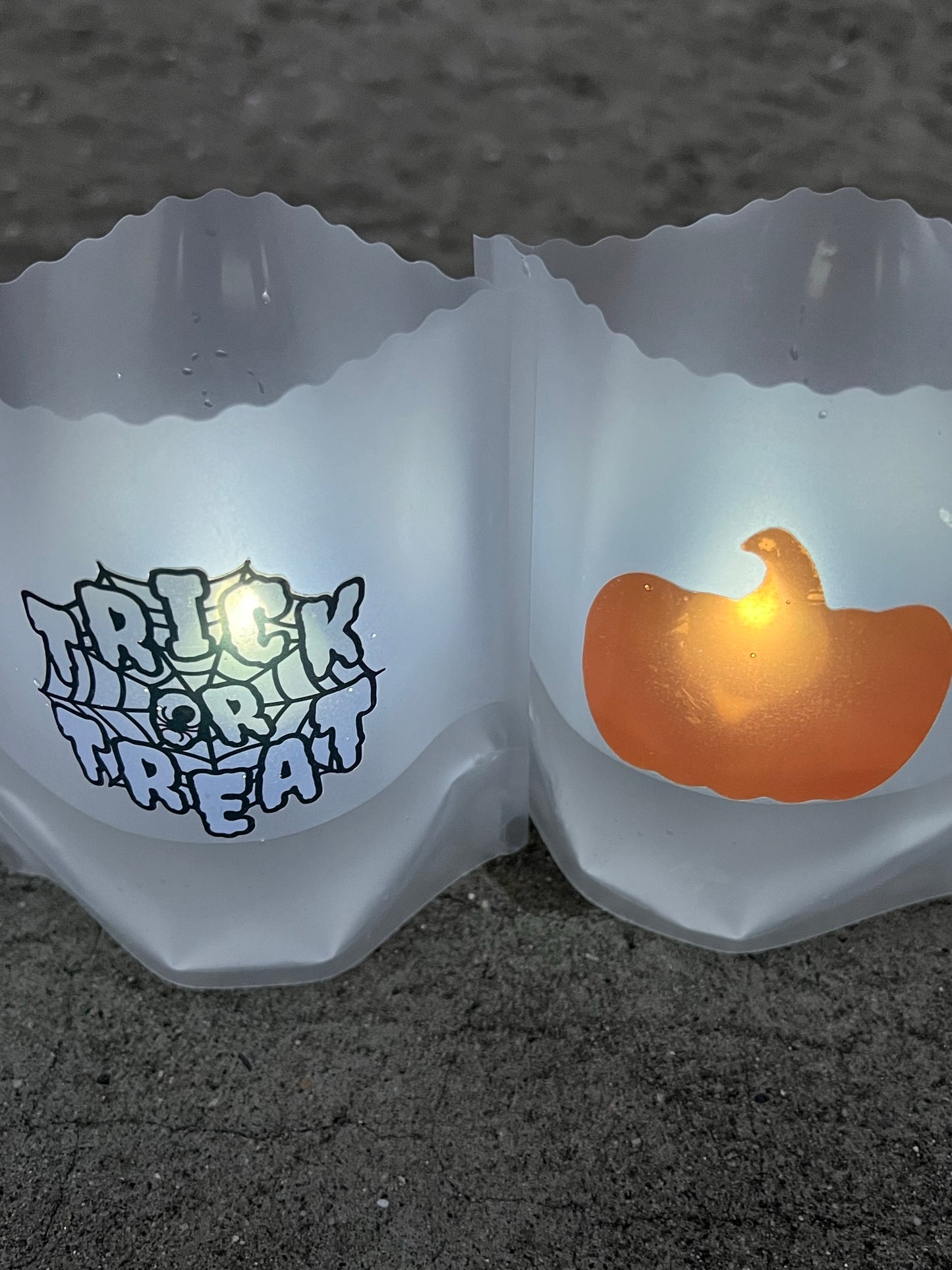 PUMPKIN Luminaries for Halloween| Pumpkin Party Decor| Thanksgiving Decor|