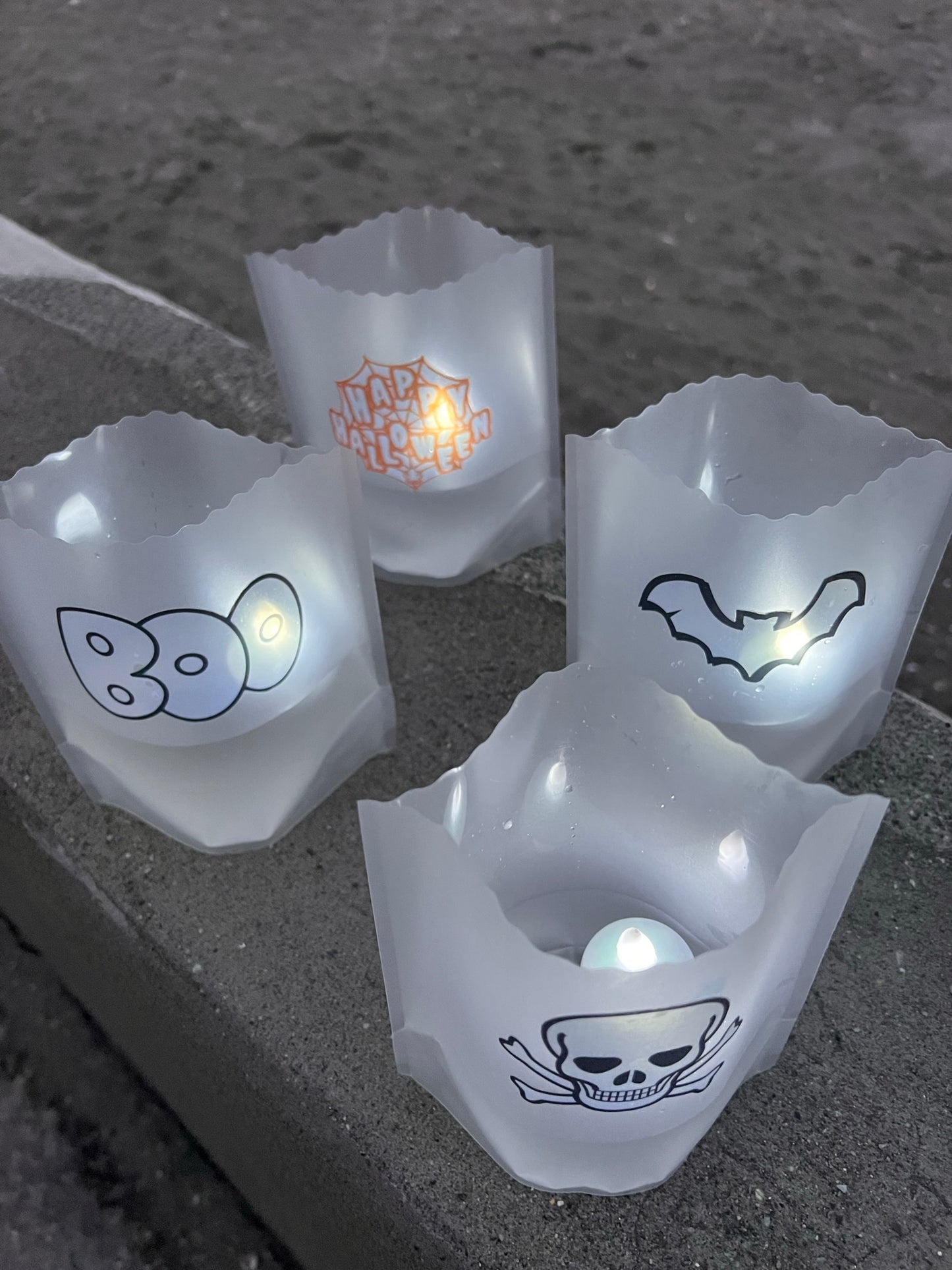 BOO Luminaries for Halloween| Boo Party Decorations| Halloween Decorations
