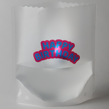 Load image into Gallery viewer, HAPPY BIRTHDAY Luminaries, Set of 4
