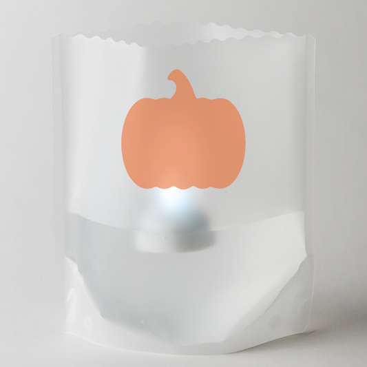 PUMPKIN Luminaries for Halloween| Pumpkin Party Decor| Thanksgiving Decor|