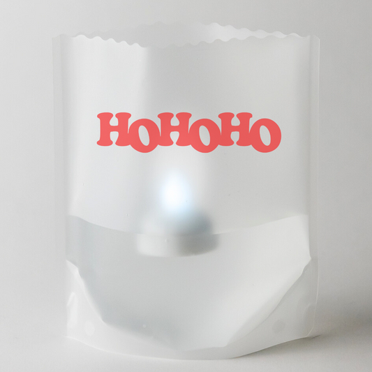 HOHOHO Luminaries, Set of 4