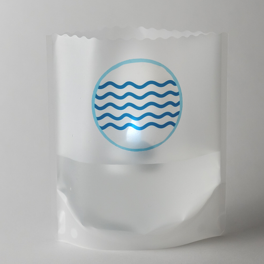 WAVE Luminaries | Coastal Decor | Nautical Party | Party Decorations| Wave Decorations| Ocean Party Decorations | Summer Party Decorations |