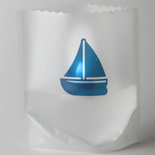 Load image into Gallery viewer, SAILBOAT Luminaries, Set of 4, Pick your Color!
