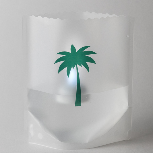 PALM TREE Luminaries, Set of 4