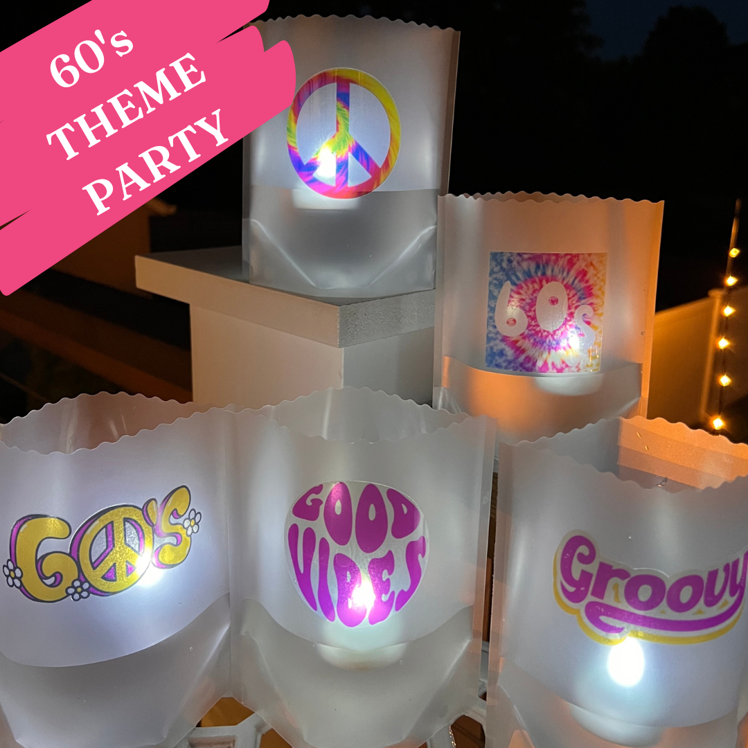 CUSTOM Luminaries, Set of 4, Design Your Own