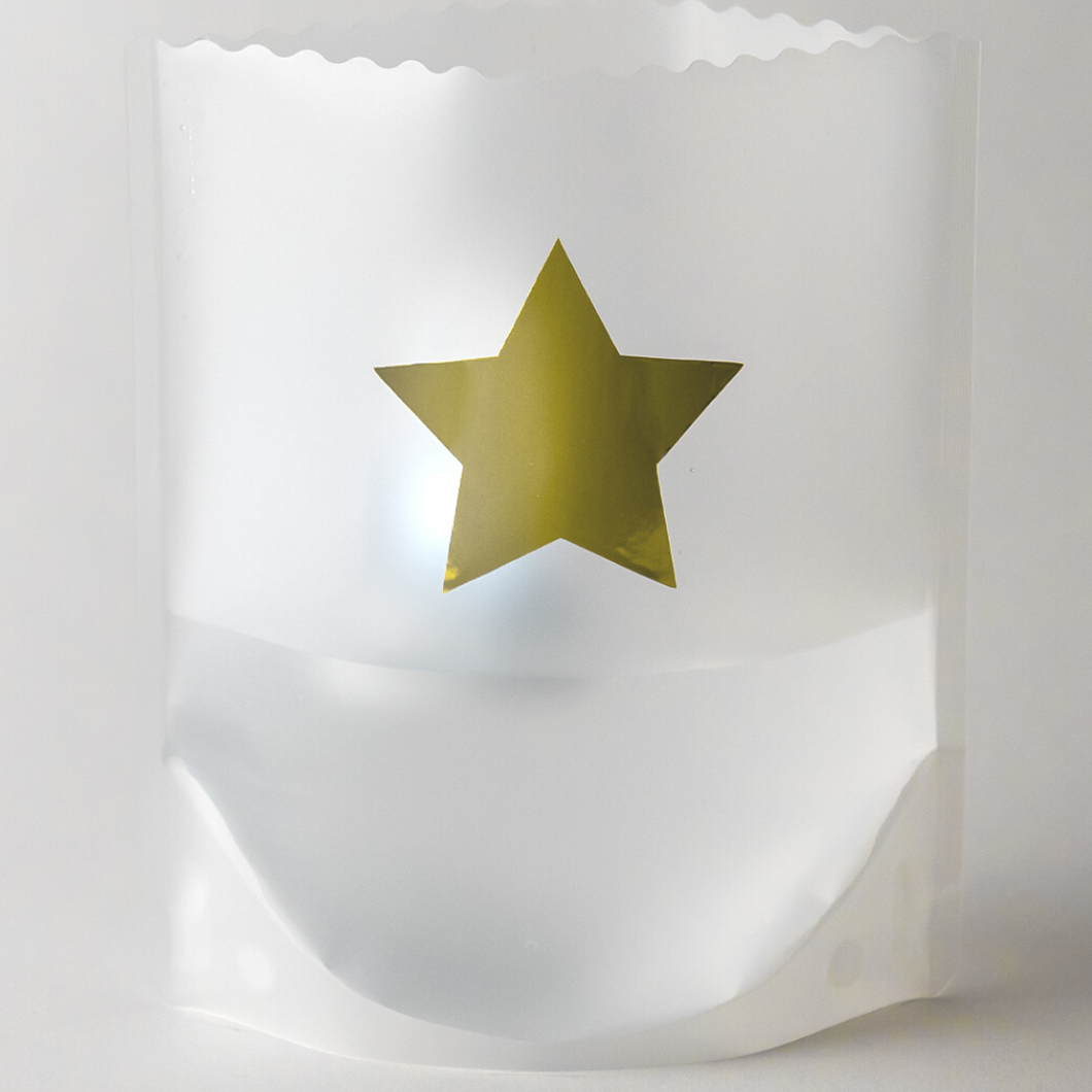 STAR Luminaries, Set of 4, Pick Your Color