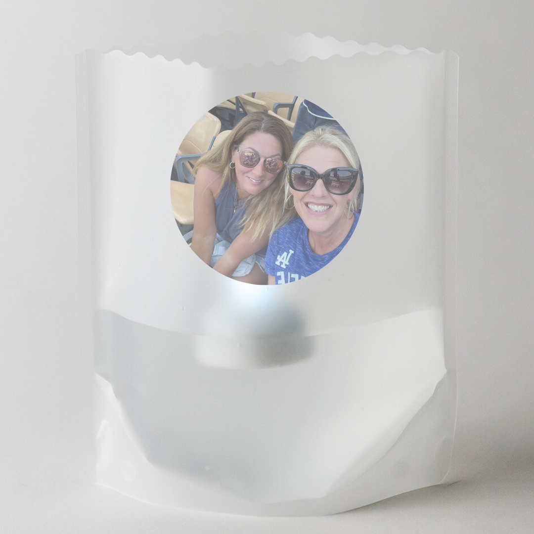 CUSTOMIZED PHOTO Luminaries, Set of 8