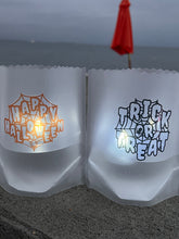 Load image into Gallery viewer, HAPPY HALLOWEEN Luminaries, Set of 4 for Halloween
