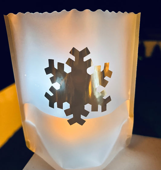 SNOWFLAKE Luminaries, Set of 4