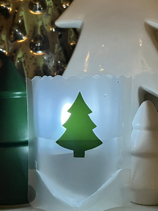 Holiday MINI's - TREE Luminaries, Set of 4